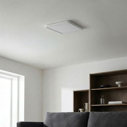 Brilagi - LED φωτιστικό οροφής ESTELA SQUARE LED/24W/230V 31x31 cm λευκό