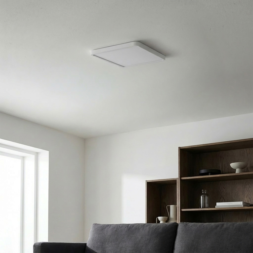 Brilagi - LED φωτιστικό οροφής ESTELA SQUARE LED/24W/230V 31x31 cm λευκό