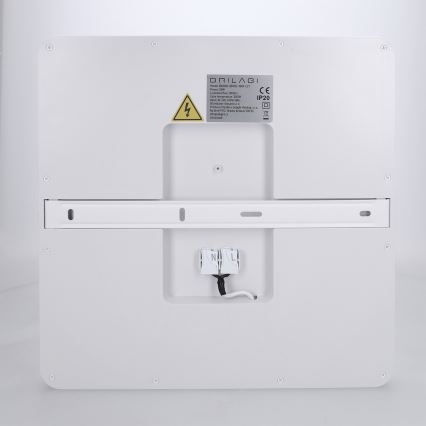 Brilagi - LED φωτιστικό οροφής ESTELA SQUARE LED/24W/230V 31x31 cm λευκό