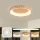 Brilagi - LED φωτιστικό οροφής FALCON WOOD MODERN LED/40W/230V 3000/4000/6000K Ø 60 cm ξύλο