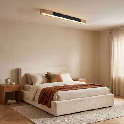 BRILAGI - LED Φωτιστικό οροφής GARDALINE LED/100W/230V 120 cm δρυς/μαύρο