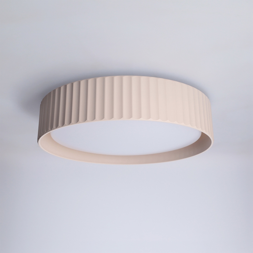 Brilagi - LED φωτιστικό οροφής LUCIA LED/24W/230V Ø 31 cm μπεζ