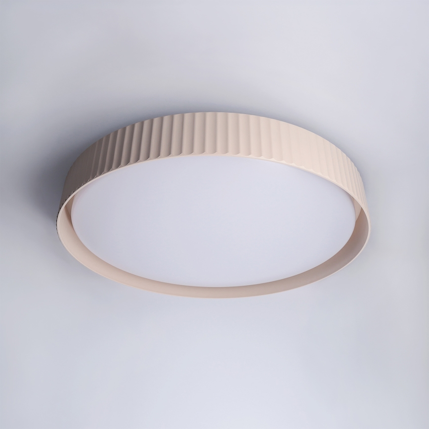 Brilagi - Ρυθμιζόμενο LED φωτιστικό οροφής LUCIA LED/60W/230V 3000-6500K διάμ. 59 cm μπεζ + τηλεχειριστήριο