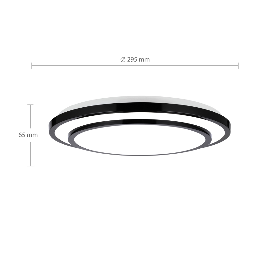 Brilagi - LED φωτιστικό οροφής LUCIANO LED/24W/230V διάμ. 29,5 cm