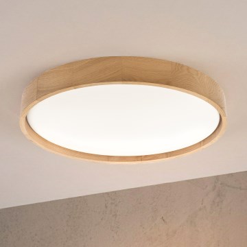 Brilagi - LED φωτιστικό οροφής MANAROLA PLAIN LED/36W/230V 3000K Ø 48 cm, σε απόχρωση δρυός