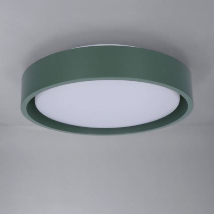 Brilagi - LED φωτιστικό οροφής MATTEO LED/24W/230V διάμ. 31 cm πράσινο