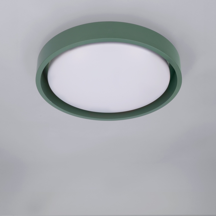 Brilagi - LED φωτιστικό οροφής MATTEO LED/24W/230V διάμ. 31 cm πράσινο
