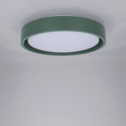Brilagi - LED φωτιστικό οροφής MATTEO LED/24W/230V διάμ. 31 cm πράσινο