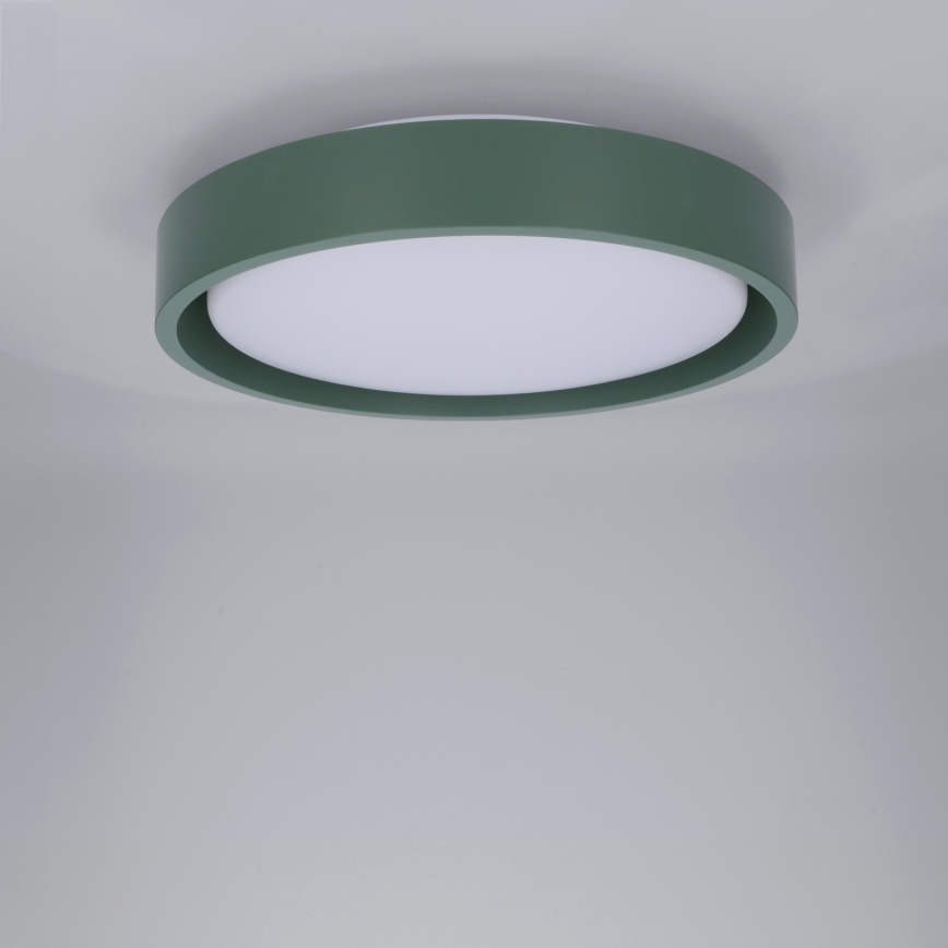 Brilagi - LED φωτιστικό οροφής MATTEO LED/24W/230V διάμ. 31 cm πράσινο