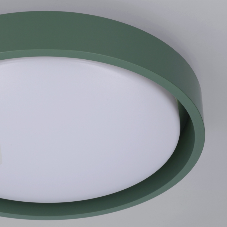Brilagi - LED φωτιστικό οροφής MATTEO LED/24W/230V διάμ. 31 cm πράσινο