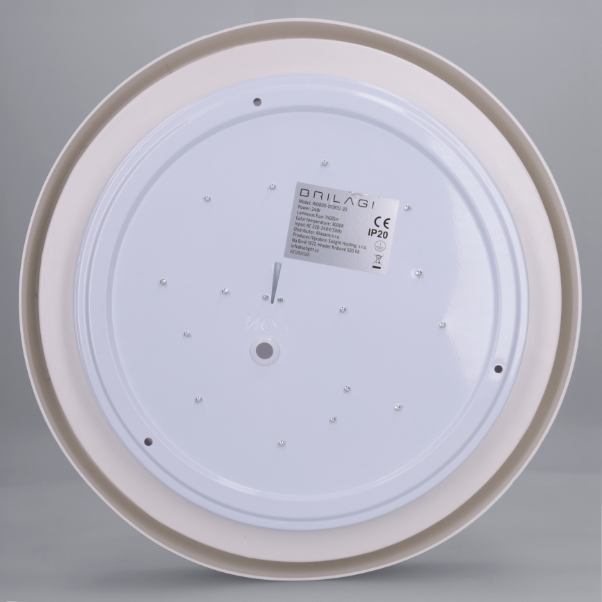 Brilagi - LED φωτιστικό οροφής MATTEO LED/24W/230V διάμ. 31 cm πράσινο