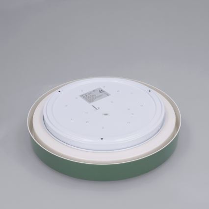 Brilagi - LED φωτιστικό οροφής MATTEO LED/24W/230V διάμ. 31 cm πράσινο