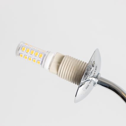 Brilagi - LED φωτιστικό οροφής MISTEL 15xG9/3W/230V, μαύρο χρώμιο/καπνιστό