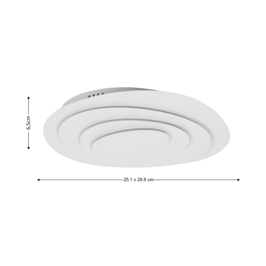 Brilagi - LED φωτιστικό οροφής MODERN MINI LED/28W/230V 3000/4500/6000K 29,8x25,1 cm