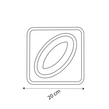 Brilagi - LED φωτιστικό οροφής MODERN MINI LED/32W/230V 3000/4000/6000K