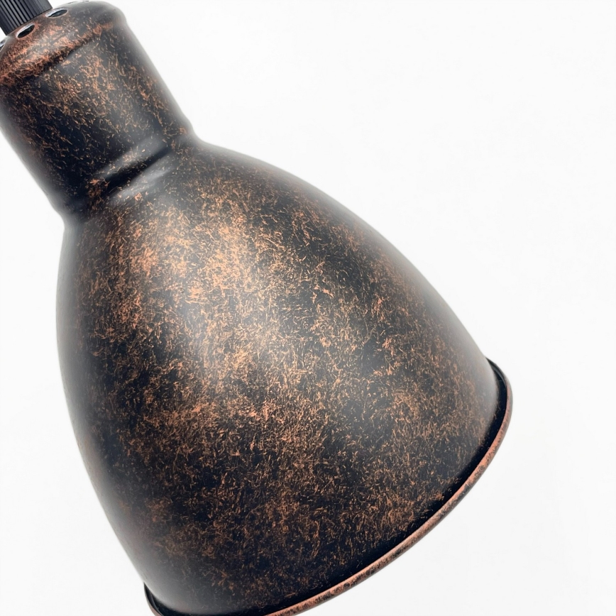 Brilagi - LED φωτιστικό οροφής σε καλώδιο RIDDY 1xE27/60W/230V χάλκινο/πατίνα