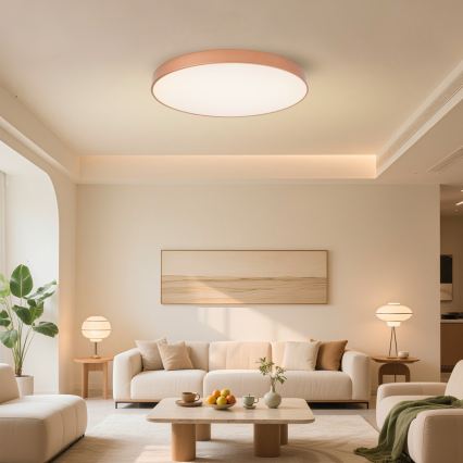 Brilagi - Φωτιστικό οροφής LED POOL LED/100W/230V 3000/4000/6000K Ø 80 cm μπρονζέ