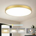 Brilagi - LED φωτιστικό οροφής POOL LED/100W/230V 3000/4000/6000K διάμ. 80 cm χρυσό