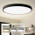 Brilagi - LED φωτιστικό οροφής POOL LED/180W/230V 3000/4000/6000K διάμ. 120 cm μαύρο