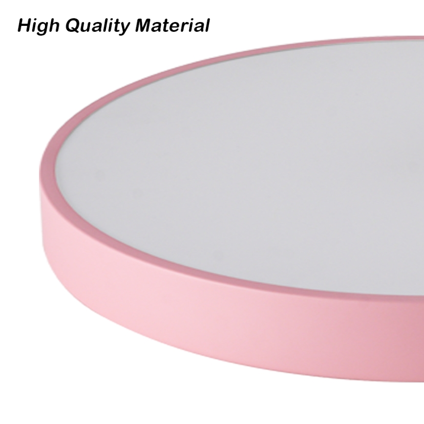 Brilagi - Φωτιστικό οροφής LED POOL/36W/230V 3000/4000/6000K Ø 30 εκ. ροζ