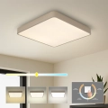 Brilagi - LED φωτιστικό οροφής POOL LED/36W/230V 3000/4000/6000K 40x40 cm μπεζ