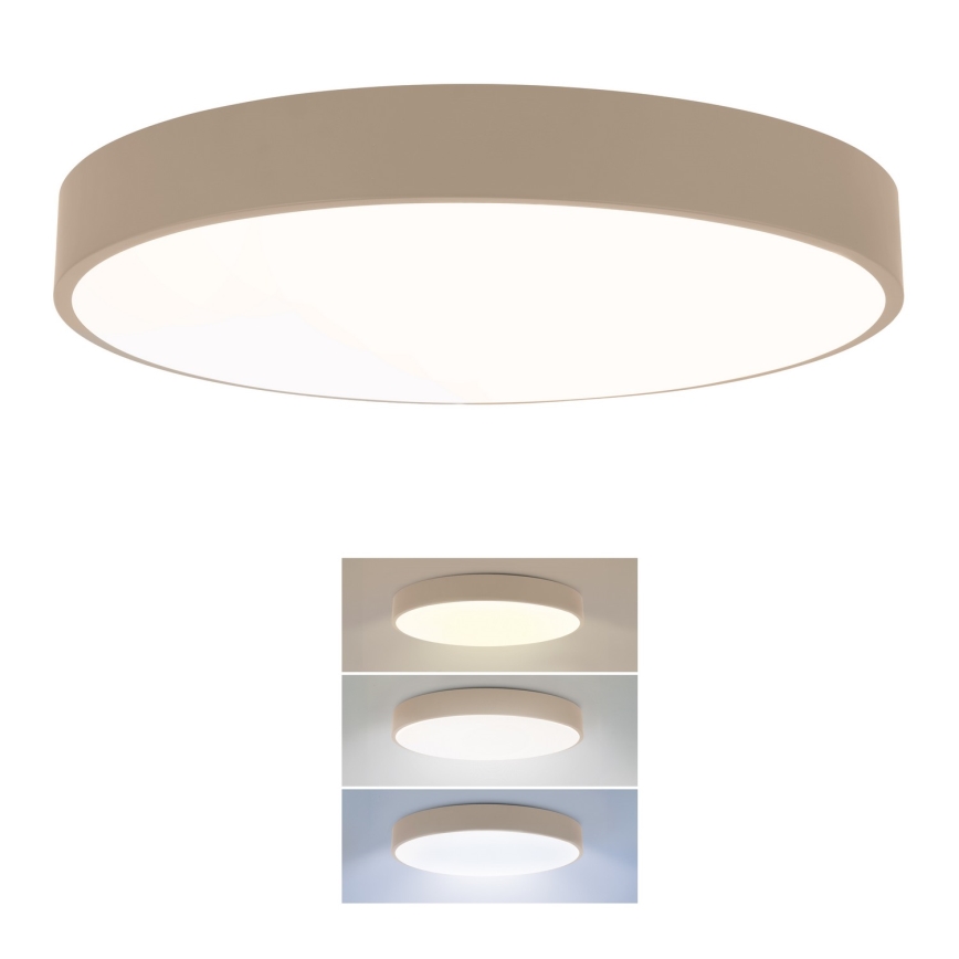 Brilagi - LED Φωτιστικό οροφής POOL LED/36W/230V 3000/4000/6000K Ø 30 cm μπεζ