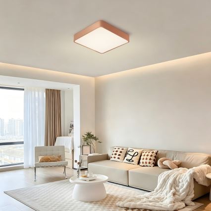 Brilagi - Φωτιστικό οροφής LED POOL LED/48W/230V 3000/4000/6000K 50x50 cm μπρονζέ