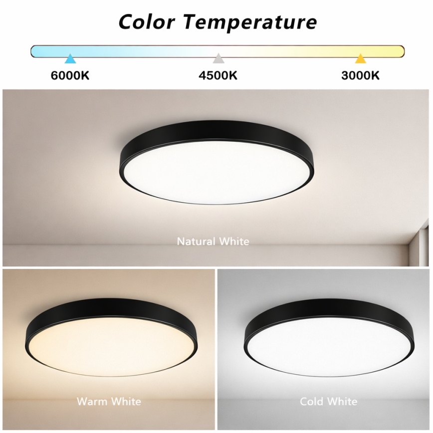 Brilagi - LED φωτιστικό οροφής POOL LED/60W/230V 3000/4000/6000K 50 cm