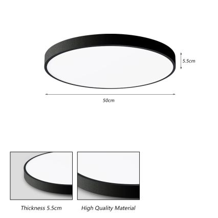 Brilagi - LED φωτιστικό οροφής POOL LED/60W/230V 3000/4000/6000K 50 cm