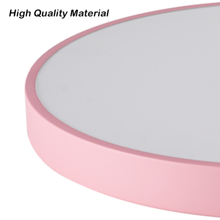 Brilagi - Φωτιστικό οροφής LED POOL, 60W, 230V, 3000/4000/6000K, Ø 50 cm, ροζ