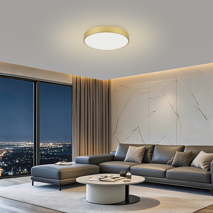 Brilagi - LED φωτιστικό οροφής POOL LED/60W/230V 3000/4000/6000K Ø 60 cm χρυσό