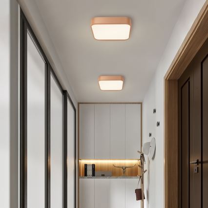Brilagi - Φωτιστικό οροφής LED POOL SQUARE LED/36W/230V 3000/4000/6000K 40x40 cm μπρονζέ