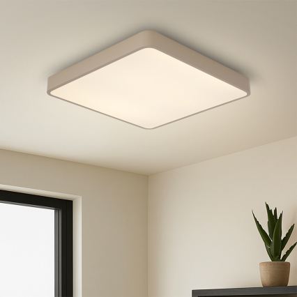 Brilagi - LED φωτιστικό οροφής POOL SQUARE LED/36W/230V 3000/4000/6000K 40x40 cm μπεζ