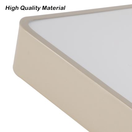 Brilagi - LED φωτιστικό οροφής POOL SQUARE LED/36W/230V 3000/4000/6000K 40x40 cm μπεζ