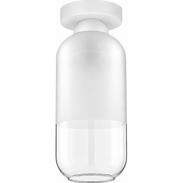 BRILAGI - LED φωτιστικό οροφής RETRO GLASS 1xE27/60W/230V Ø 14 cm λευκό