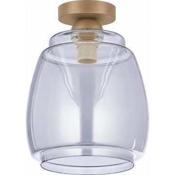 BRILAGI - LED Φωτιστικό οροφής RETRO GLASS 1xE27/60W/230V διάμ. 26 cm μπεζ/καπνιστό γκρι