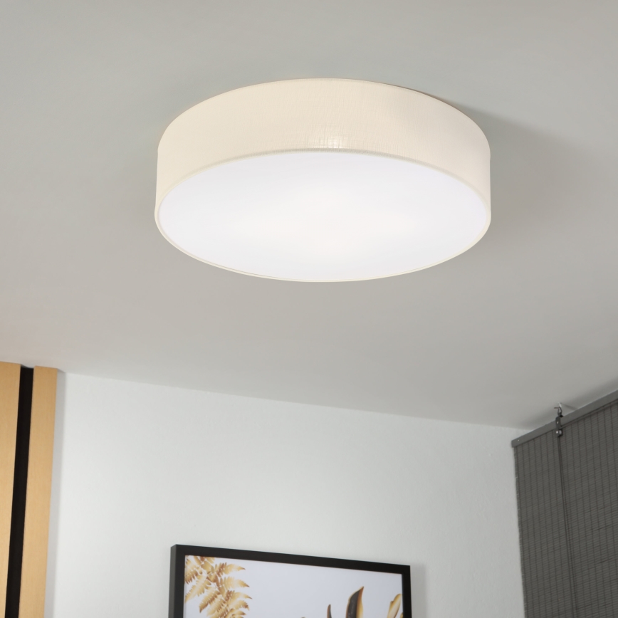 Brilagi - LED φωτιστικό οροφής SIRIJA 4xE27/15W/230V Ø 60 cm σε εκρού απόχρωση
