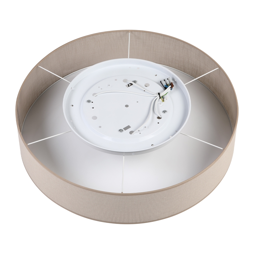 Brilagi - LED φωτιστικό οροφής SIRIJA 4xE27/15W/230V Ø 60 cm μπεζ