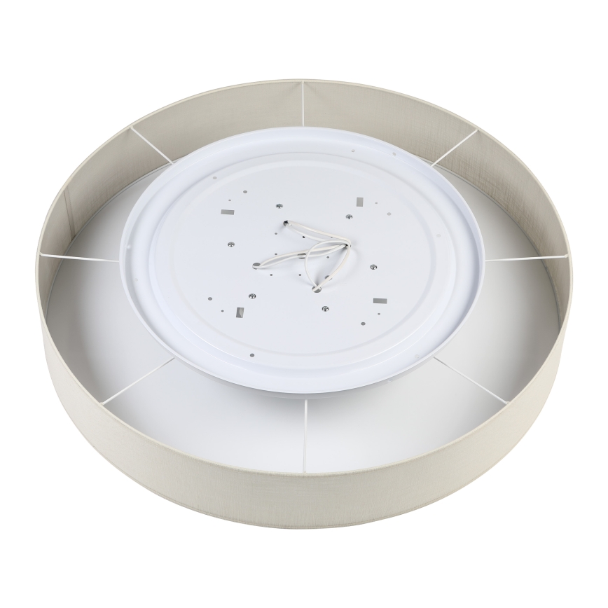 Brilagi - LED φωτιστικό οροφής SIRIJA 6xE27/15W/230V Ø 80 εκ., σε κρεμ απόχρωση