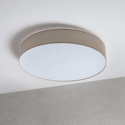 Brilagi - LED φωτιστικό οροφής SIRIJA 6xE27/15W/230V διάμ. 80 cm μπεζ