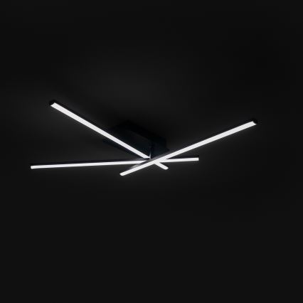 Brilagi - Φωτιστικό οροφής STRIPES LED/30W/230V 51x78 cm μαύρο