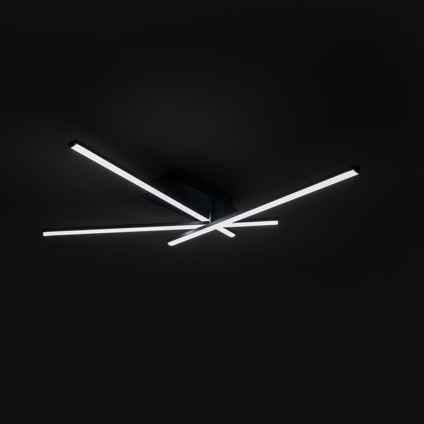 Brilagi - Φωτιστικό οροφής STRIPES LED/30W/230V 51x78 cm μαύρο