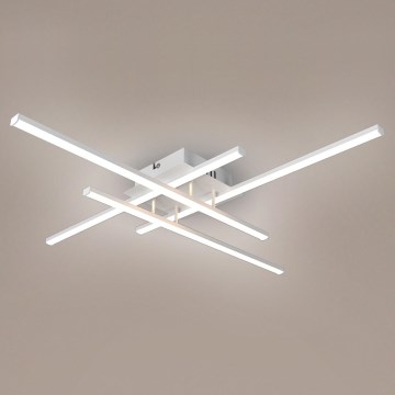 Brilagi - LED φωτιστικό οροφής STRIPES LED/37W/230V 68x68 cm λευκό