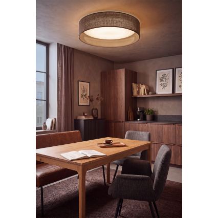 Brilagi - LED φωτιστικό οροφής VELVET SIMPLE LED/24W/230V 3000K Ø 45 cm καφέ