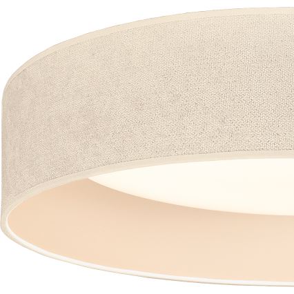 Brilagi - Φωτιστικό οροφής VELVET SIMPLE LED/24W/230V 3000K διάμ. 45 cm κρεμ