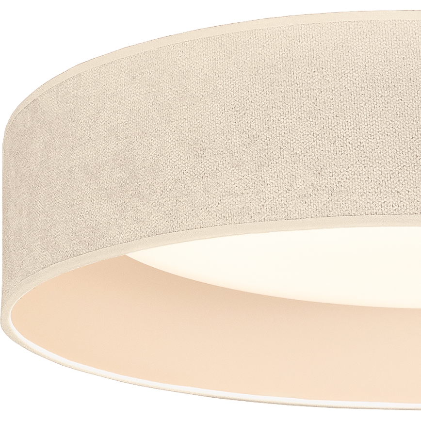 Brilagi - Φωτιστικό οροφής VELVET SIMPLE LED/24W/230V 3000K διάμ. 45 cm κρεμ