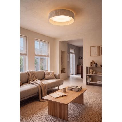 Brilagi - LED φωτιστικό οροφής VELVET SIMPLE LED/24W/230V 3000K Ø 45 cm σε κρεμ απόχρωση