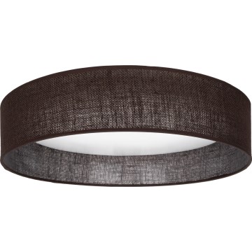 Brilagi - LED φωτιστικό οροφής VELVET SIMPLE LED/24W/230V 3000K διάμετρος 45 εκ. καφέ