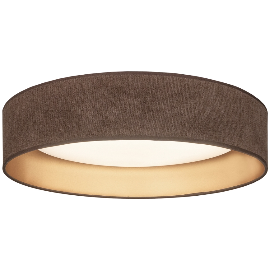 Brilagi - LED φωτιστικό οροφής VELVET SIMPLE LED/24W/230V 4000K Ø 45 cm καφέ/χρυσό