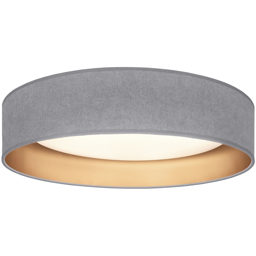 Brilagi - Φωτιστικό οροφής LED VELVET SIMPLE LED/24W/230V 4000K διάμ. 45 cm γκρι/χρυσό